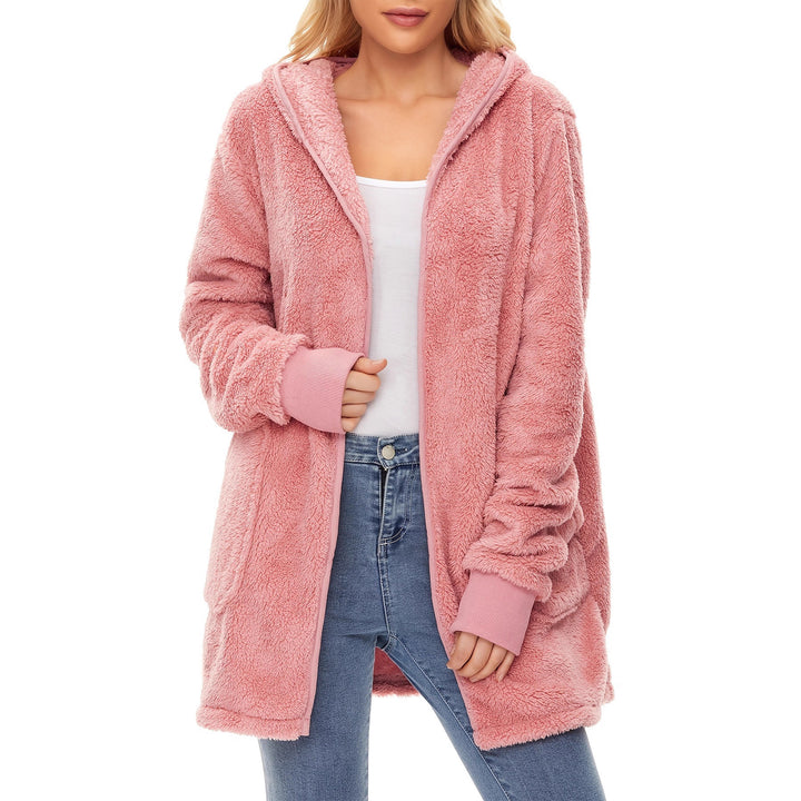 Ladies soft fleece coats Lune London