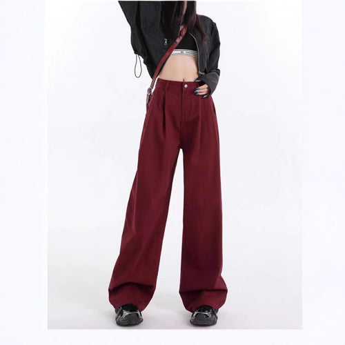 Pantalons chino large pour femmes Chic & Stil