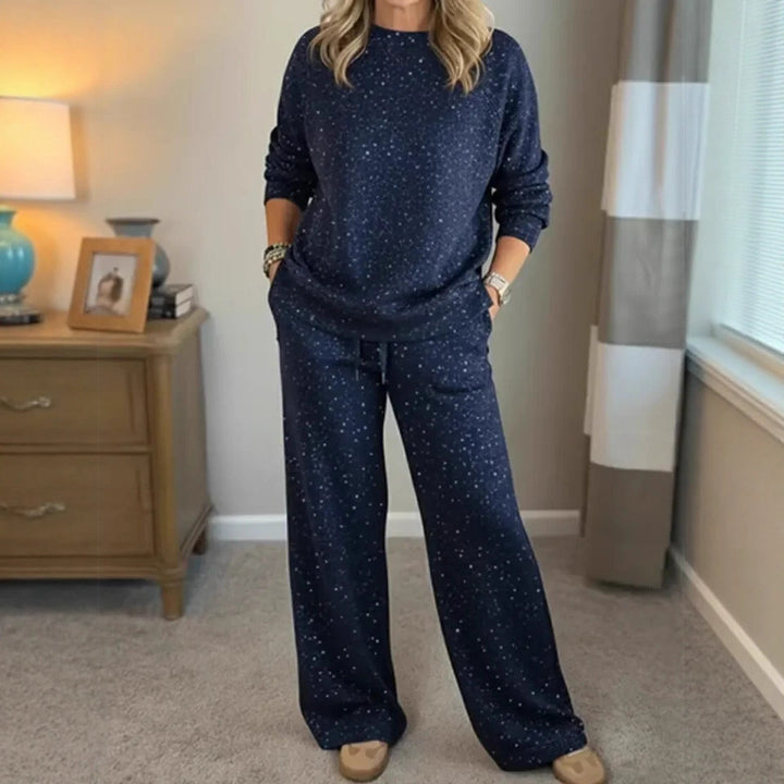 Ensemble de détente décontracté pour femmes en matériau doux avec une coupe décontractée Chic & Stil