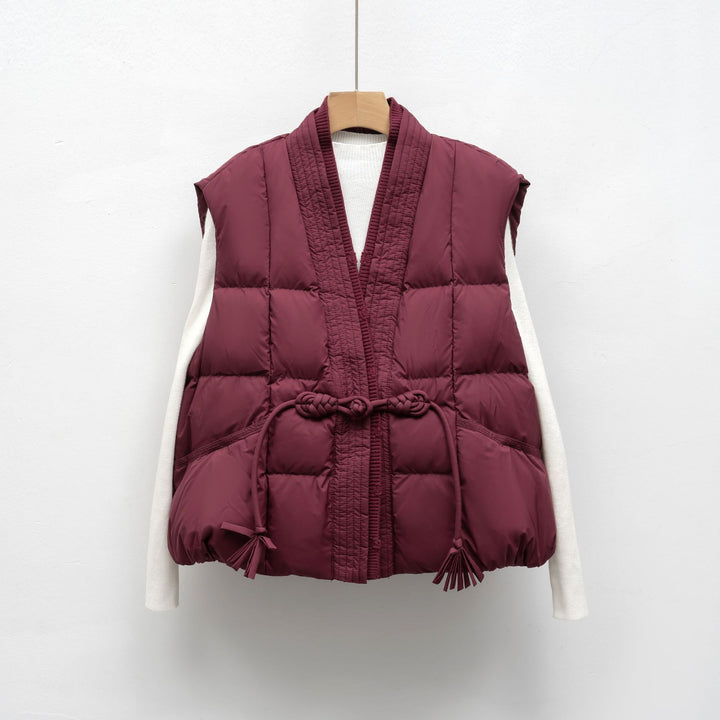Ladies Trendy Quilted Vest Amarae
