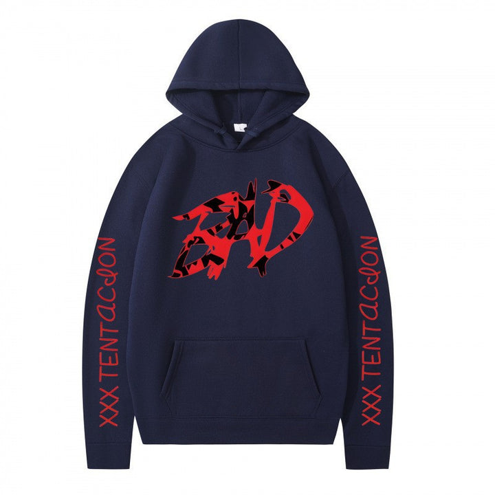 Women's hoodie with eye-catching graphic print and casual cut Chic & Stil