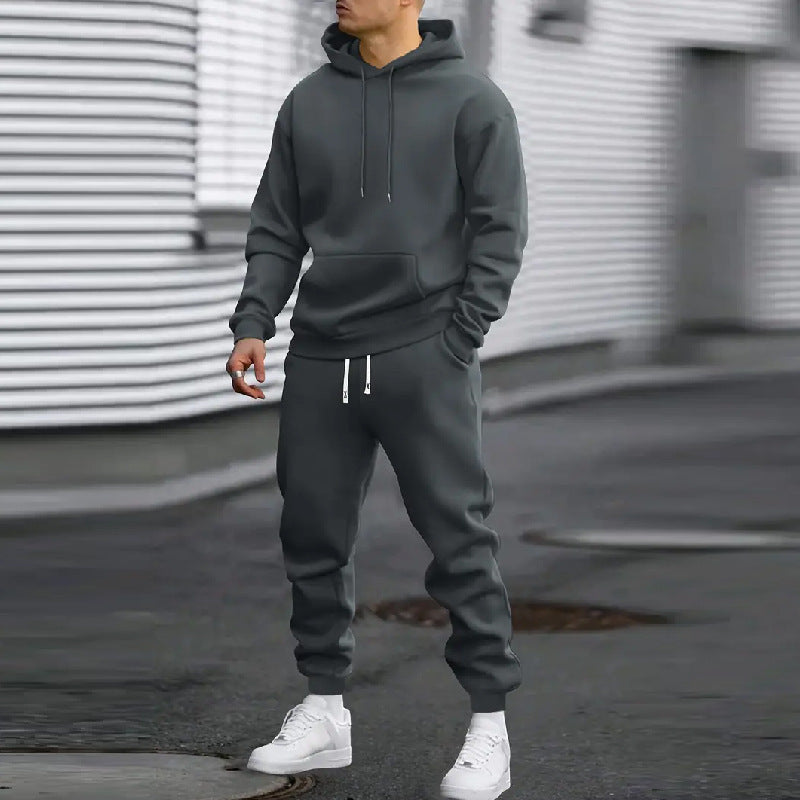 Men's sporty hoodie tracksuit made of high-quality sweat fabric Chic & Stil