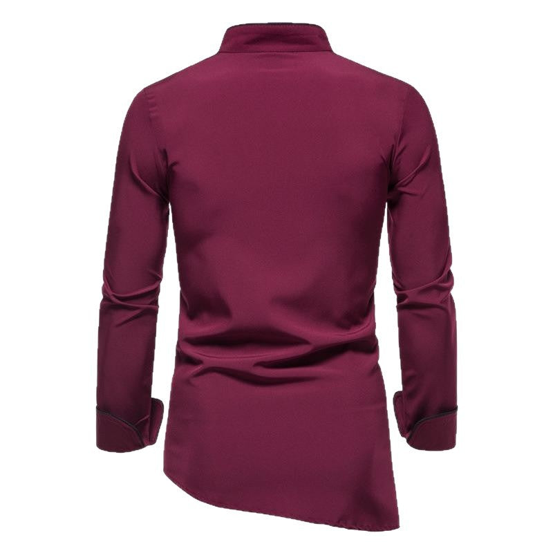 Men's chef jacket with precious contrasts and high-quality finish Lune London