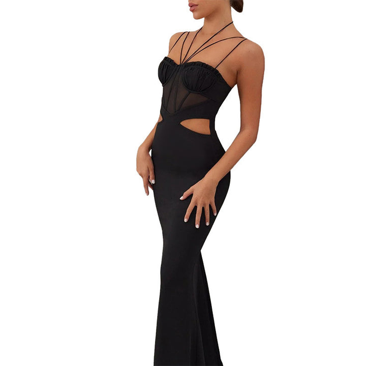 Chic and Stylish Cut-Out Backless Evening Dress for Women