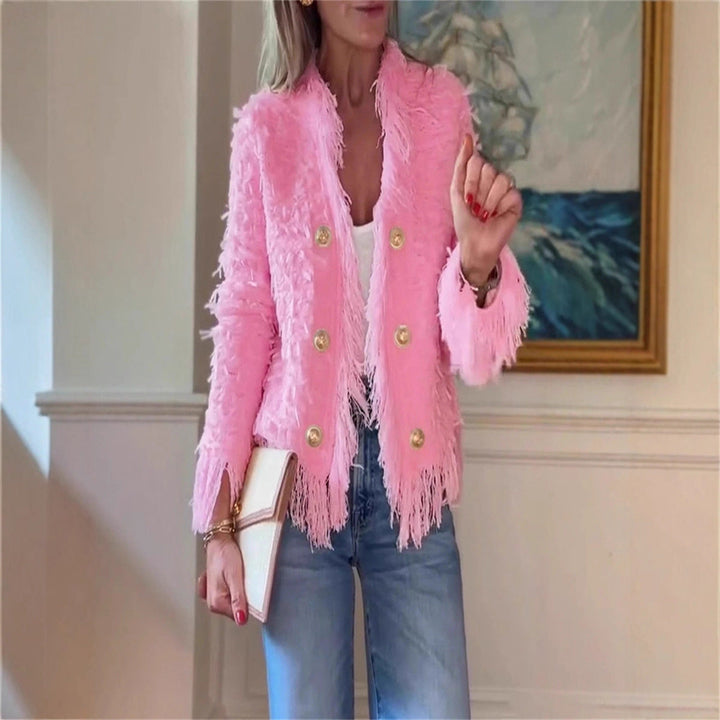 Lune London | Ladies fashionable fringed jacket