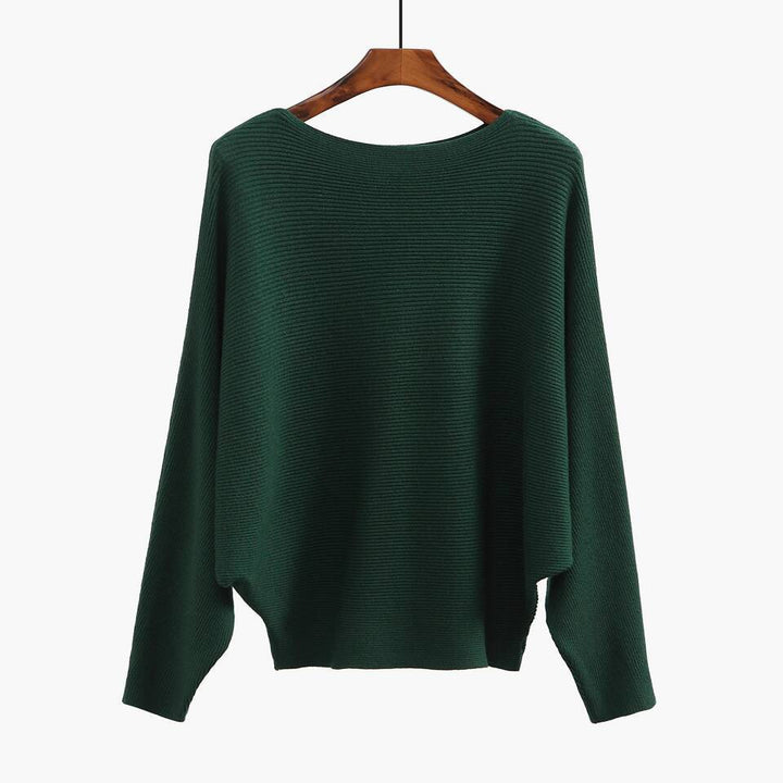 Oversized knitted sweater for women with a refined ribbed design and a loose fit Lune London