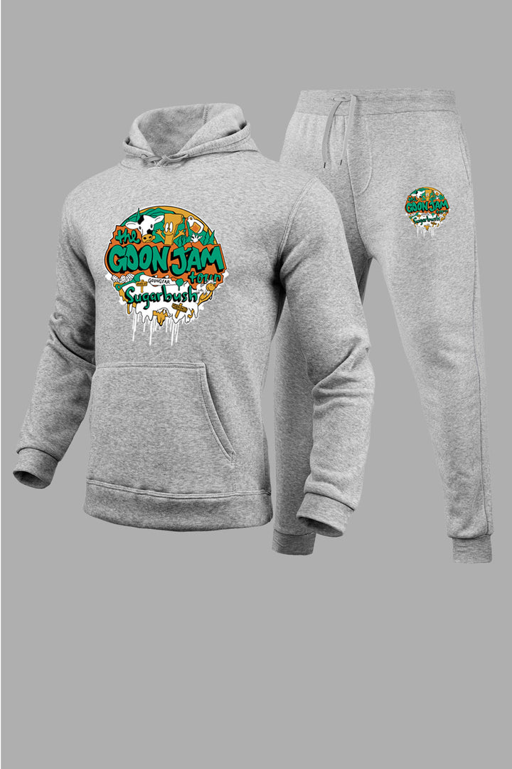 Women's Hoodie and Jogging Set with Creative Graphic Design Amarae