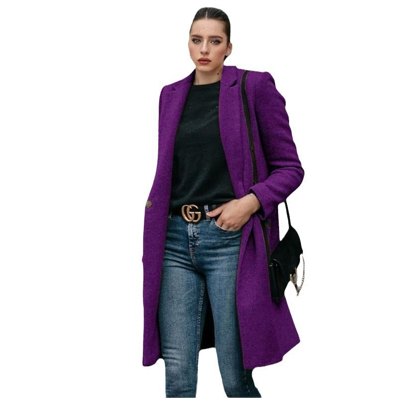 Ladies elegant and comfortable wool coat Amarae