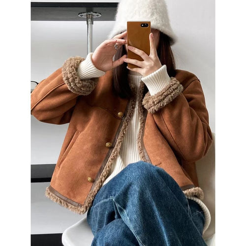Veste de mode pour femmes avec doublure en teddy Chic & Stil