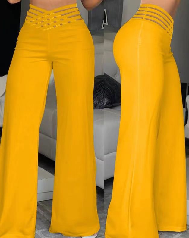 Women Elegant and Comfortable Flared Pants Lune London