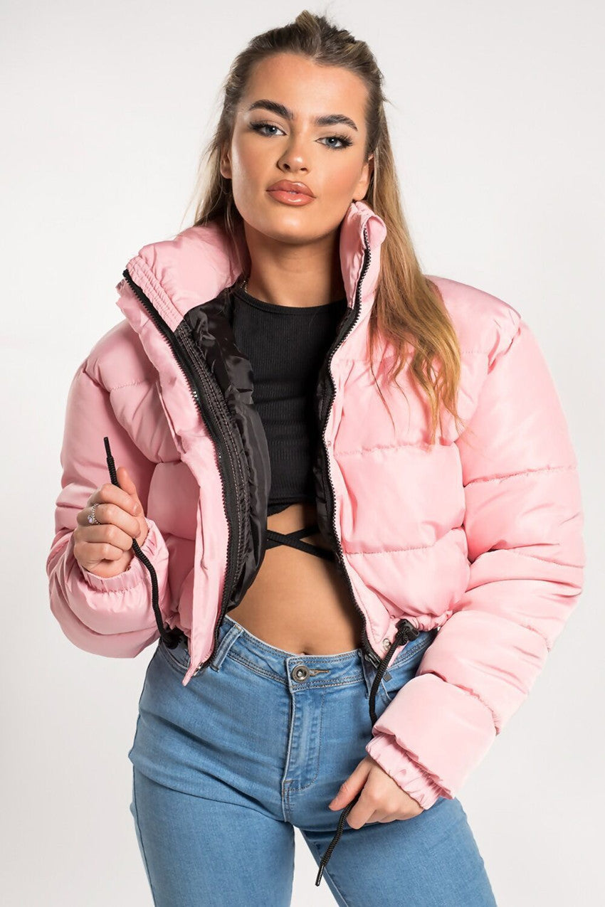 Ladies stylish, short cut padded jacket Amarae