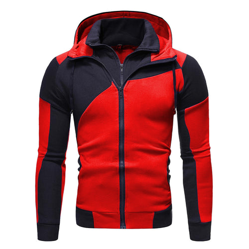 Women's sporty hooded jacket with high collar and practical zip pockets Amarae