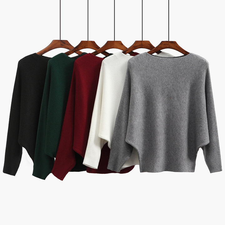 Oversized knitted sweater for women with a refined ribbed design and a loose fit Lune London