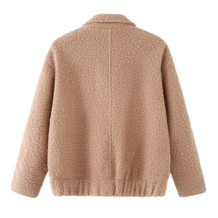 Women's cozy teddy jacket with modern cut Lune London