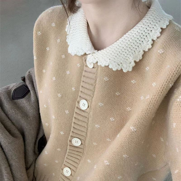 Cardigan Confortable Femme avec Col Chic & Stil