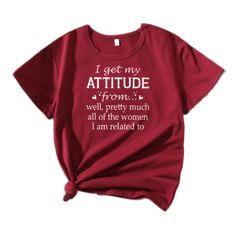 Women Funny Graphic T-shirt Lune London