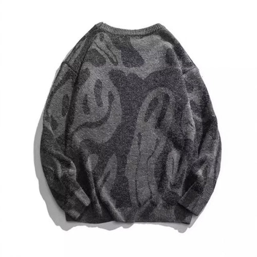 Casual sweater for women with modern print and loose fit Amarae