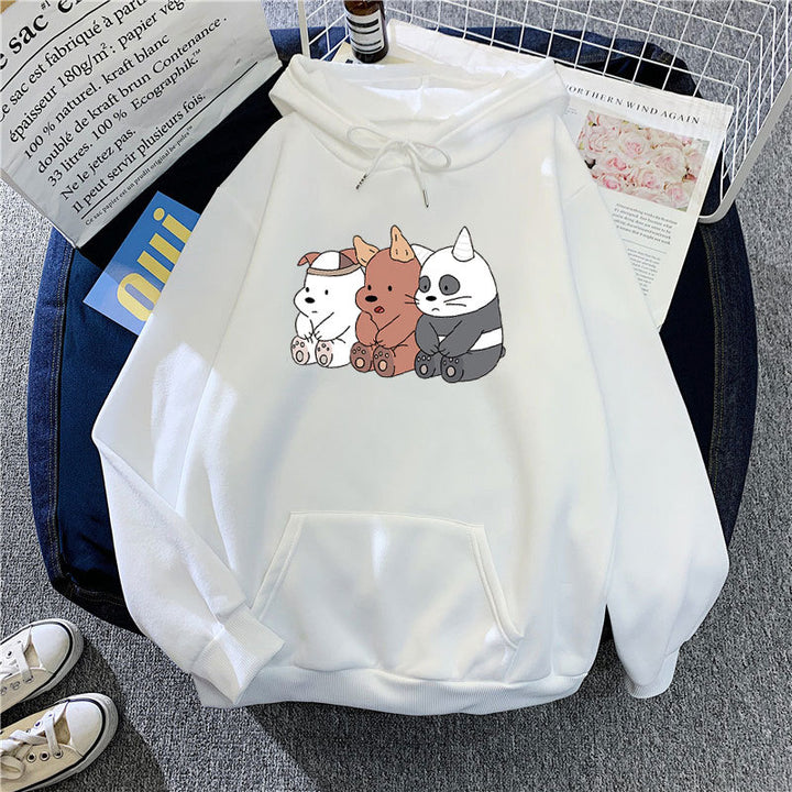 Women's hoodie with cute animal motif Chic & Stil