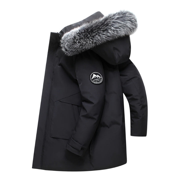 Men’s Water-Repellent Winter Parka with Removable Hood & Cozy Lining | Lune London
