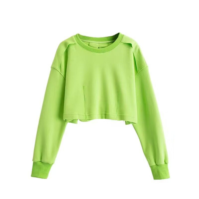 Women's trendy cropped sweater Chic & Stil