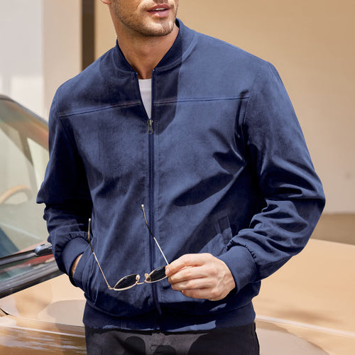 Casual track jacket for men with a sporty design and practical pockets Amarae