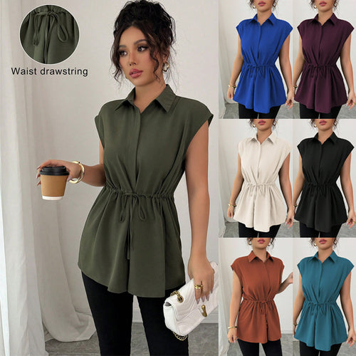 Women casual blouse with tailored cut Amarae