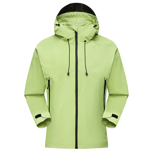 Men's Waterproof High-Visibility Shell Parka with Breathable Membrane, Adjustable Hood and Ventilation Amarae