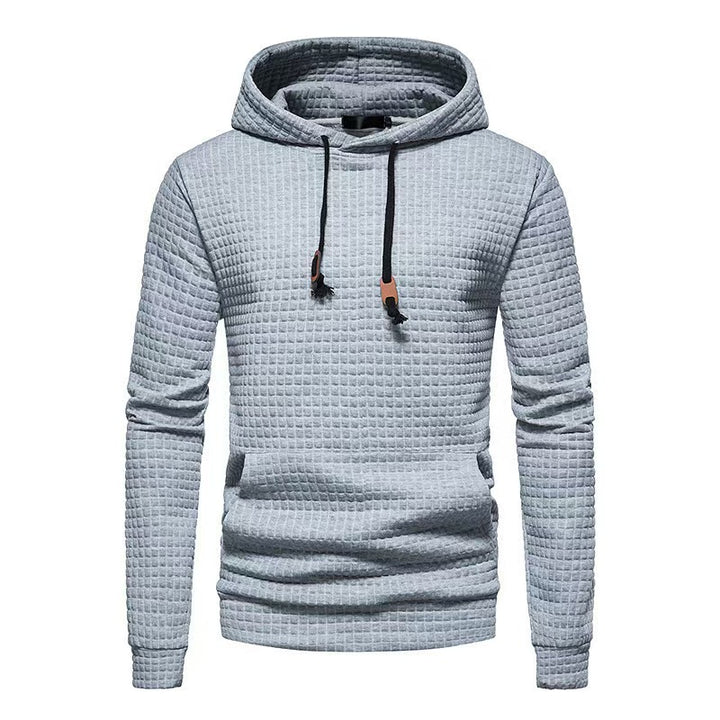 Men's Hoodie with textured design and modern cut Lune London