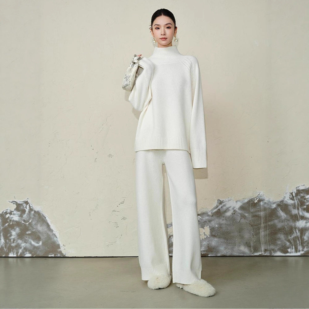 Pantalons en tricot confortables et doux pour femmes Chic & Stil