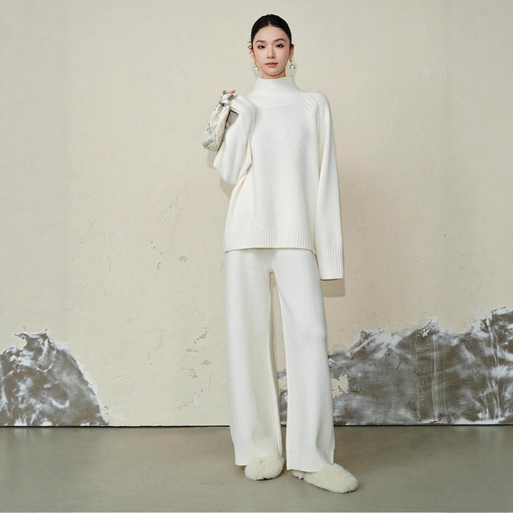 Pantalons en tricot confortables et doux pour femmes Chic & Stil