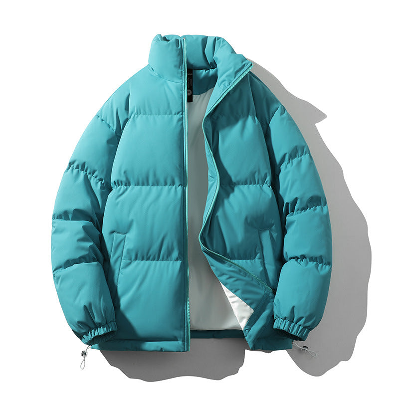 Insulated hooded jacket for men with high collar and stylish cut Lune London
