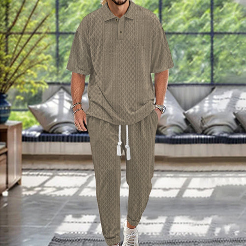 Casual tracksuit for men with modern fit and elastic waistband Amarae
