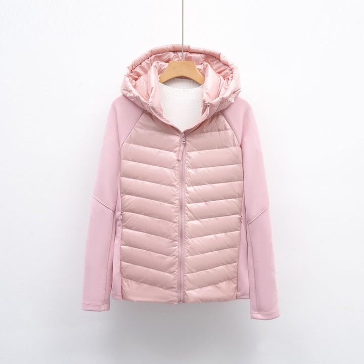 Ladies versatile hybrid jacket with hood Lune London