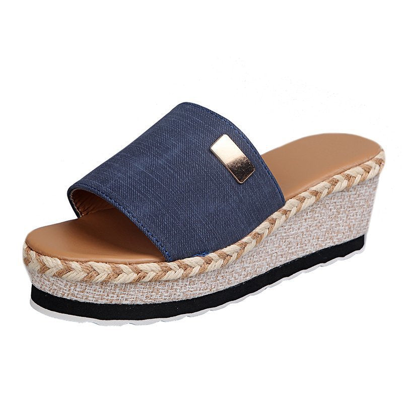 Comfort wedge sandals Lune London for ladies