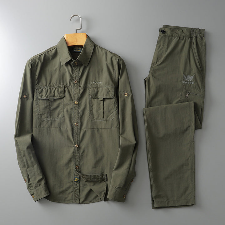 Functional shirt for men and cargo pants Lune London
