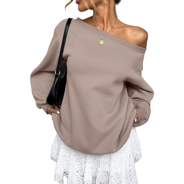 Ladies Oversized Chic Sweatshirt