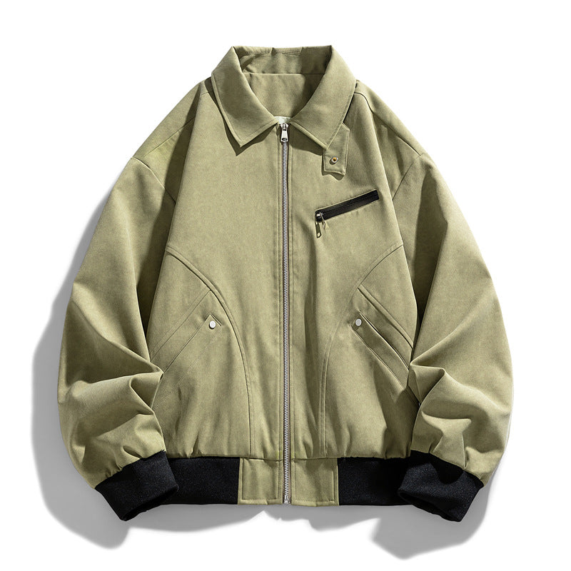 Casual bomber jacket for men with refined cut Lune London