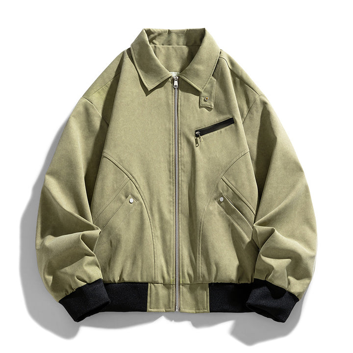 Casual bomber jacket for men with refined cut Lune London