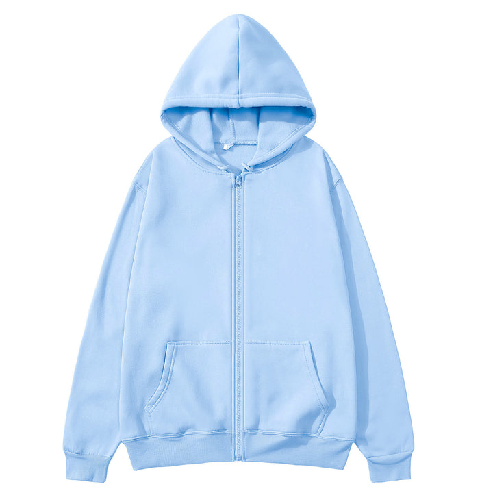 Comfortable hooded jacket for ladies with zipper and large pockets Lune London