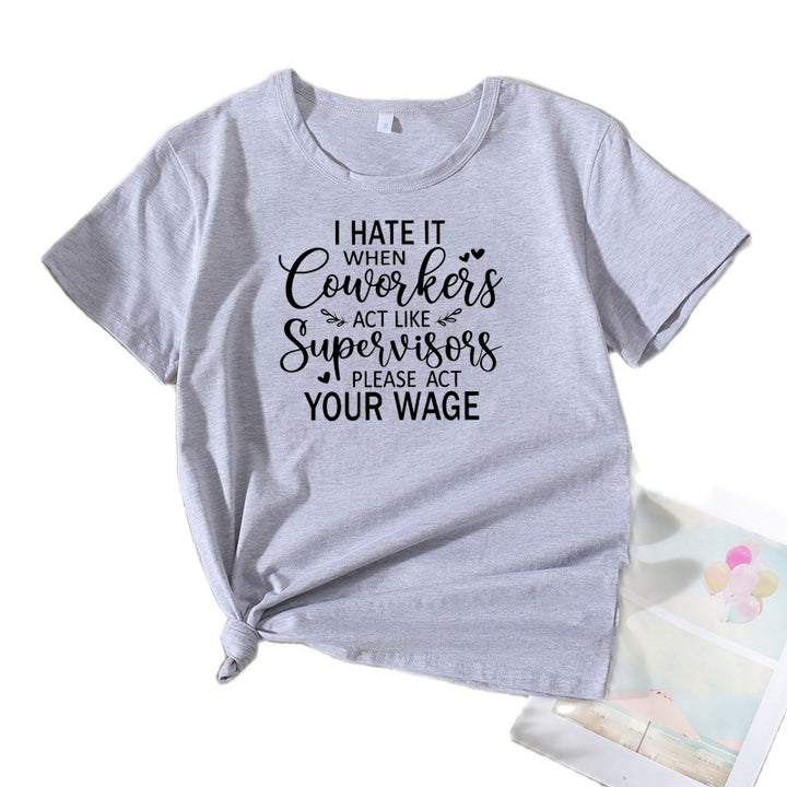 Women Funny Graphic T-shirt Lune London