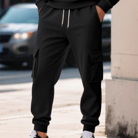 Fleece cargo pants for men Amarae