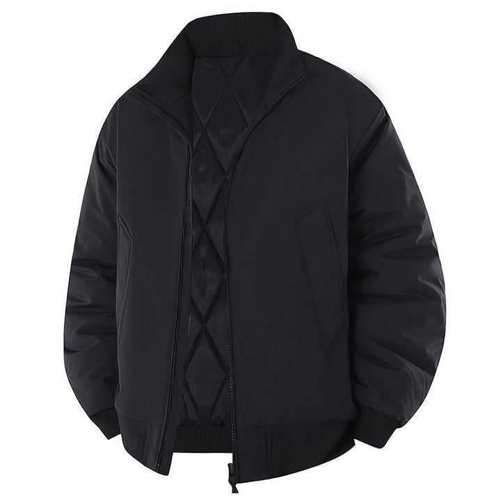 Veste matelassée tendance pour homme avec col haut Lune London