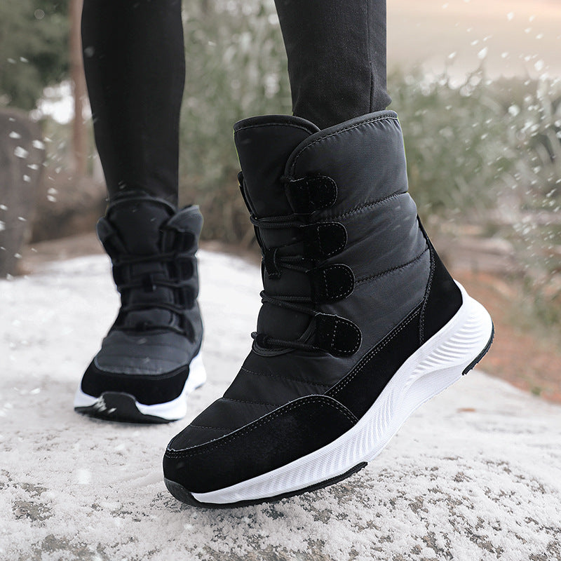 Women Insulated Padded Winter Boots with Insulation and Non-Slip EVA Sole Amarae