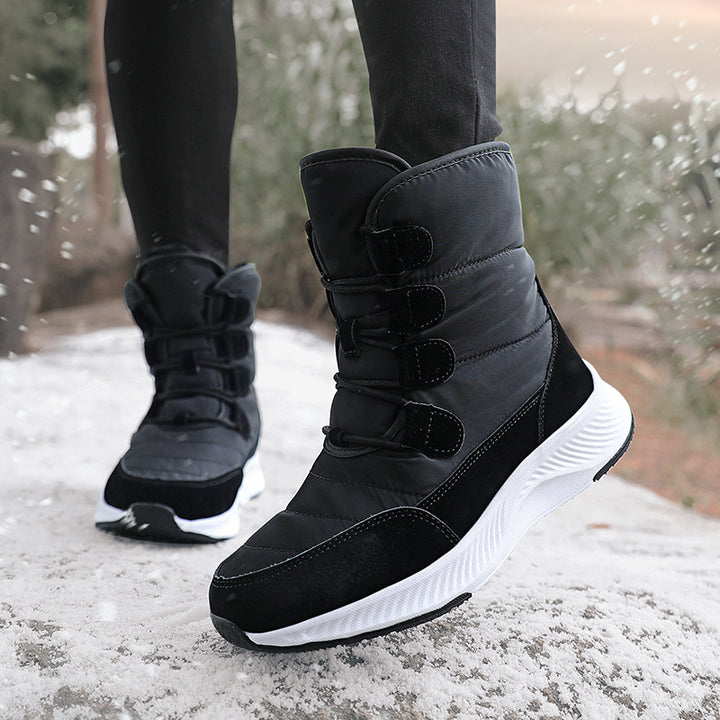 Women Insulated Padded Winter Boots with Insulation and Non-Slip EVA Sole Amarae