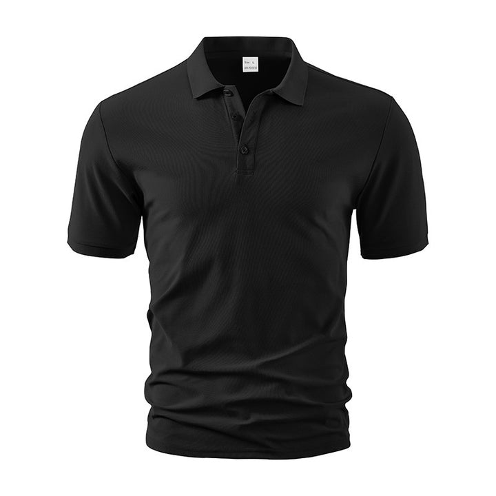 Men's polo in functional breathable material with a modern cut Lune London