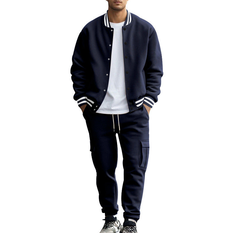 Sports leisure set for men with balloon cut and practical pockets Lune London
