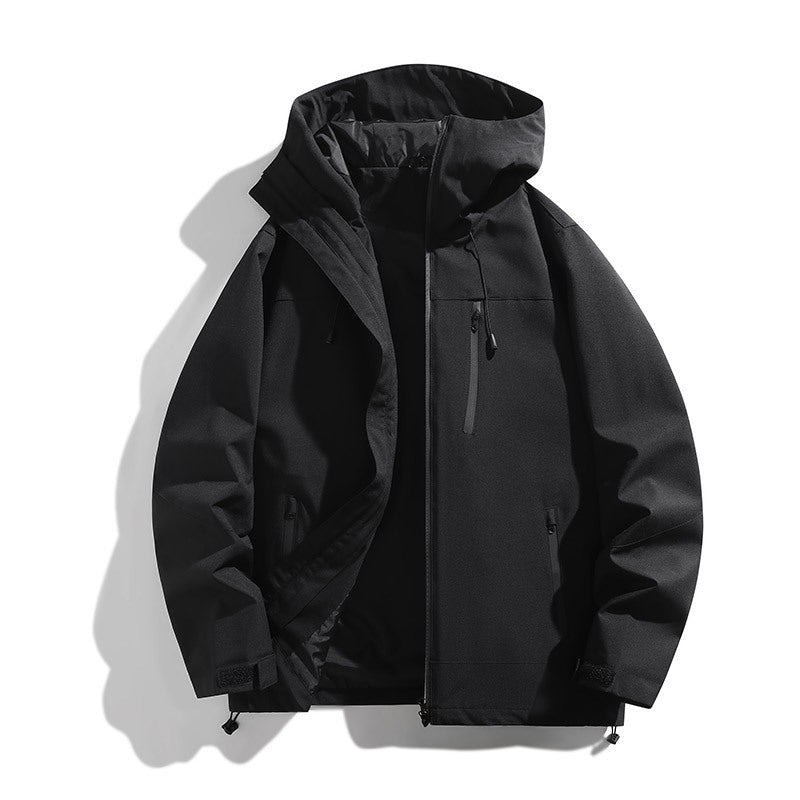 Technical all-weather jacket for women with a versatile hood design and adjustable ventilation openings Lune London