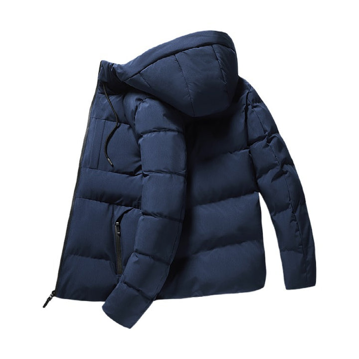 Veste isolée matelassée pour hommes avec capuche pratique Lune London