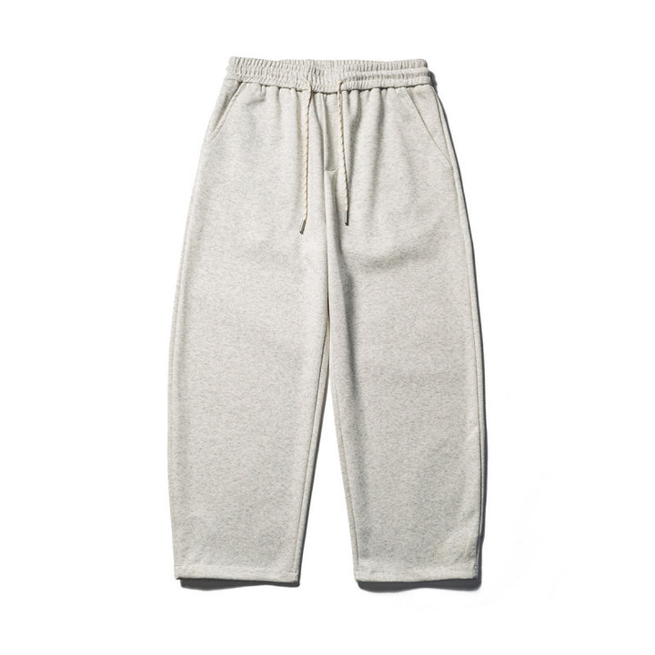Men's loose-fitting sweatpants with elastic drawstring waistband and cropped leg Amarae