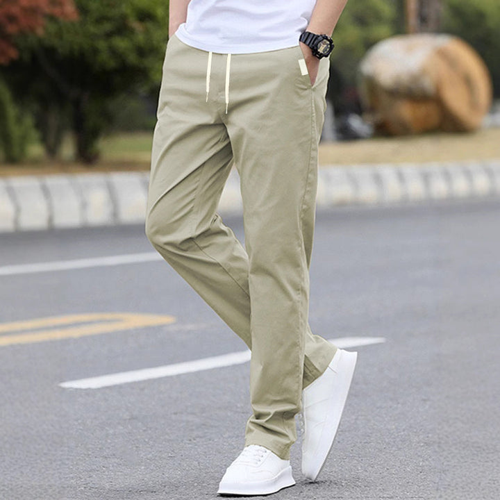 Men's sporty leisure pants with elastic waistband and modern side pockets Amarae